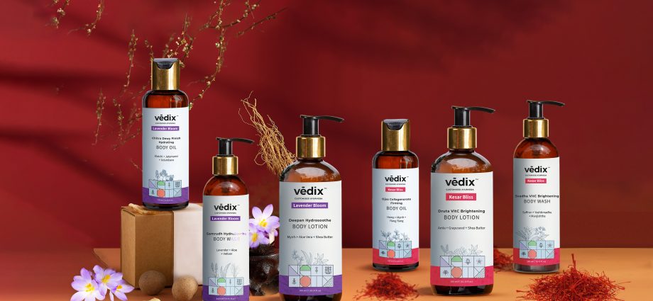 Vedix launches all-new Bodycare range
